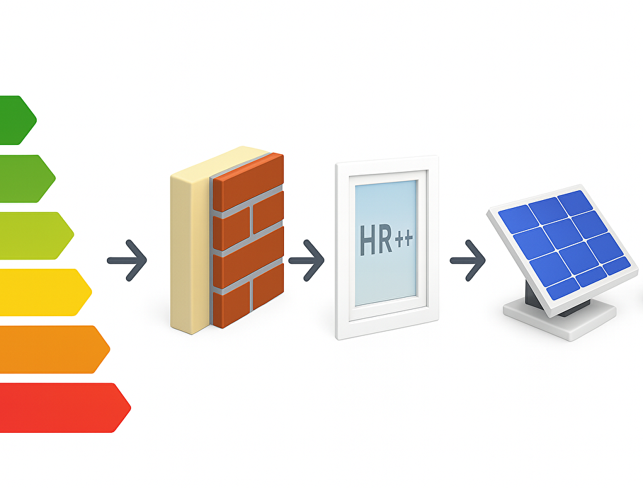 Van energielabel B naar A met Energieprestatie- adviseurs