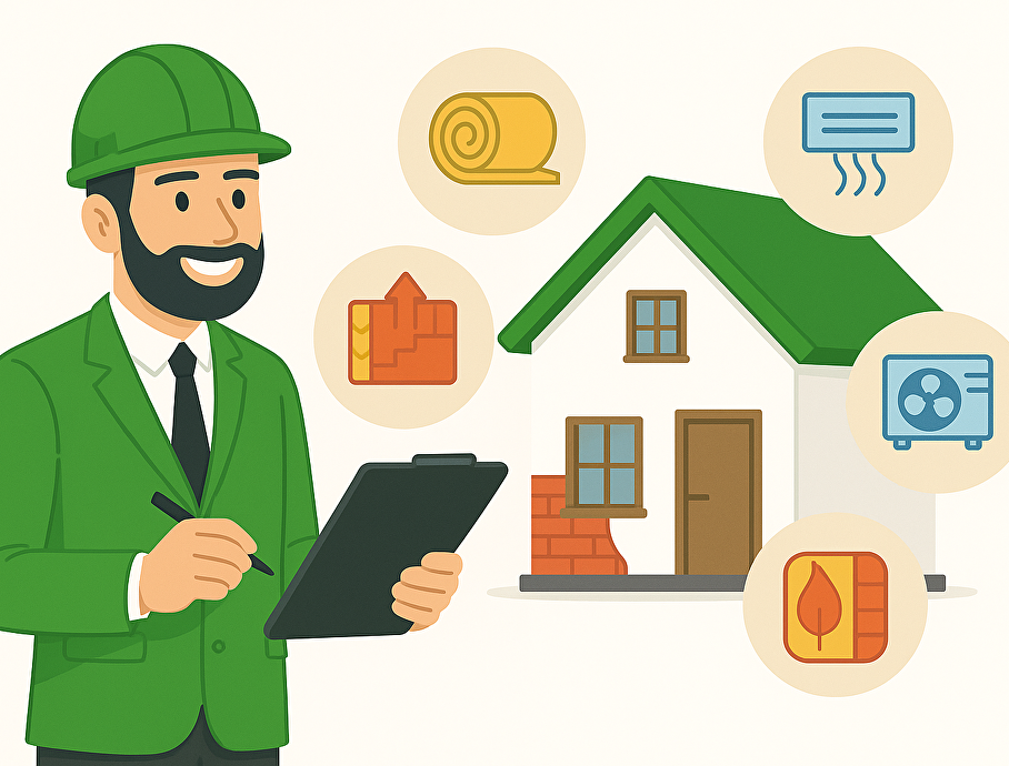 Hoe bepaal ik het energielabel van mijn huis?